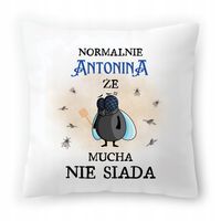 Poduszka Dla Antoniny Na Urodziny Na Prezent Z Nadrukiem Ze Zdjęciem