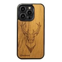 Drewniane Etui Bewood do iPhone 15 Pro JELEŃ IMBUIA