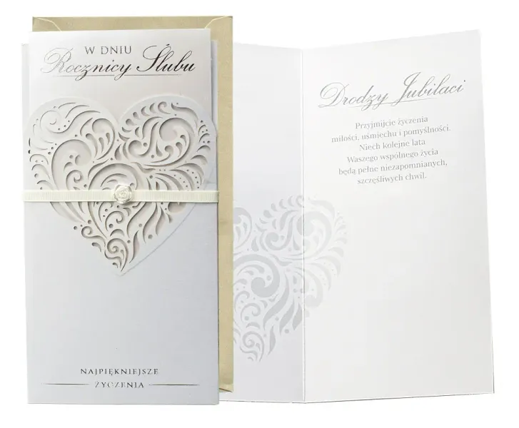 Karnet Rocznica Ślubu zdjęcie 1