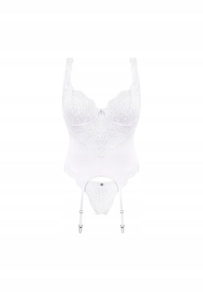 Bielizna-Amor Blanco gorset i stringi biały L/XL zdjęcie 8
