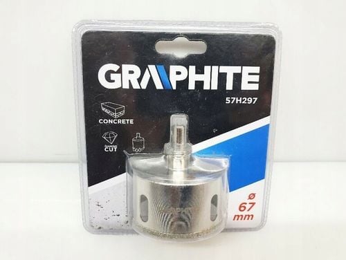 Wiertło diamentowe do gresu 67 mm GRAPHITE 57H297 na Arena.pl
