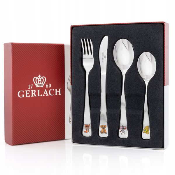 Sztućce dla dzieci + GRAWER GERLACH PYCHOTKI zdjęcie 1