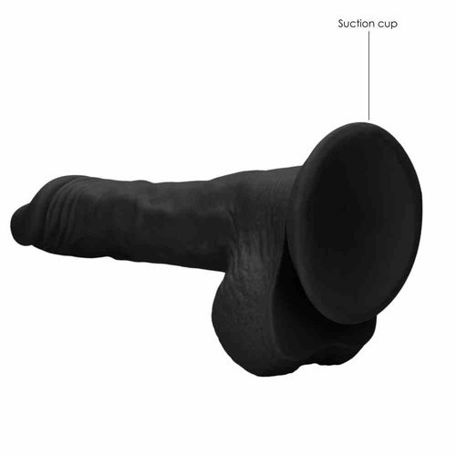 Dildo Z Jądrami 23 Cm Czarne na Arena.pl