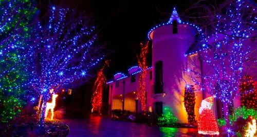 Lampki Choinkowe 500 LED Oświetlenie Świąteczne ZEW / WEW na Arena.pl