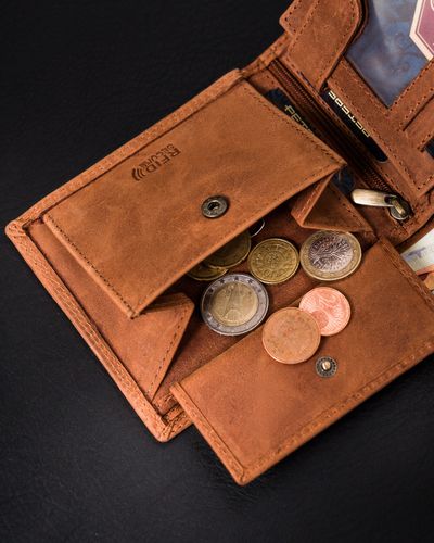 skórzany portfel męski na dowód rejestracyjny - peterson na Arena.pl