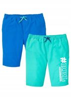 RAINBOW CZARNE NIEBIESKIE SPODENKI 48/50 -2SZT.