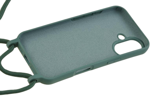 Etui ze sznurkiem RCK do Apple iPhone 16 zielony na Arena.pl