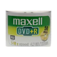 50x płyta Maxell DVD+R 4,7 GB 16x 50 sztuk shrink