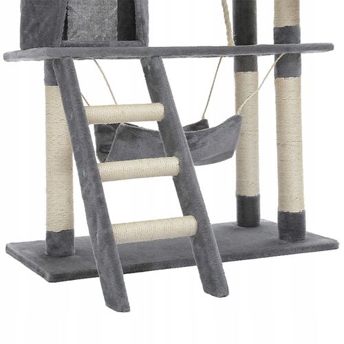 DRAPAK DLA KOTA Z HAMAKIEM LEGOWISKO DUŻY DRAPAK Z DOMKIEM 6 POZIOMÓW XXL na Arena.pl