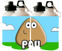 Bidon Sportowy Junior Pou - Gra Wideo