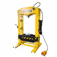 Warsztatowa Prasa Hydrauliczna 100 TON WP100 Pneumatyczno-Ręczna, Spawana