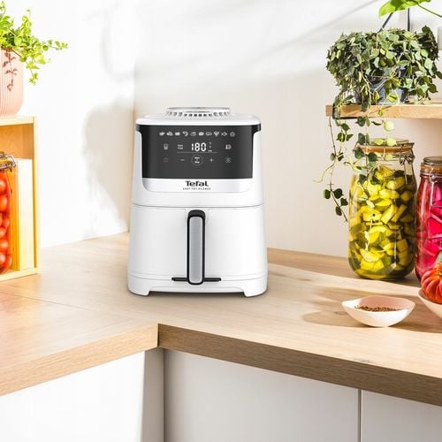 Frytkownica beztłuszczowa TEFAL Easy Fry Silence EY5521E 5l biała Air na Arena.pl