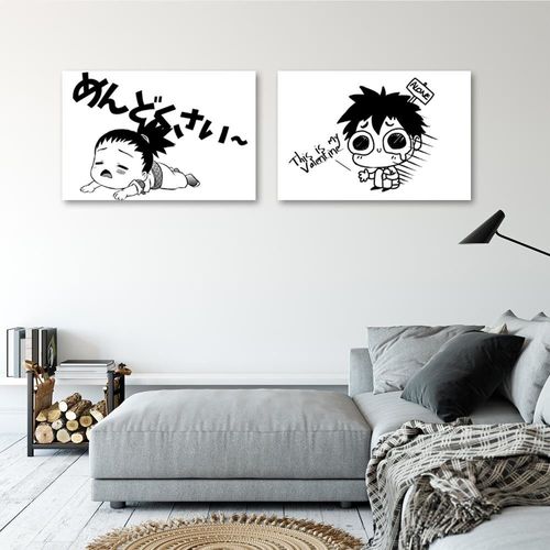 Deco Panel, Manga płacząca dziewczynka 60x40 na Arena.pl