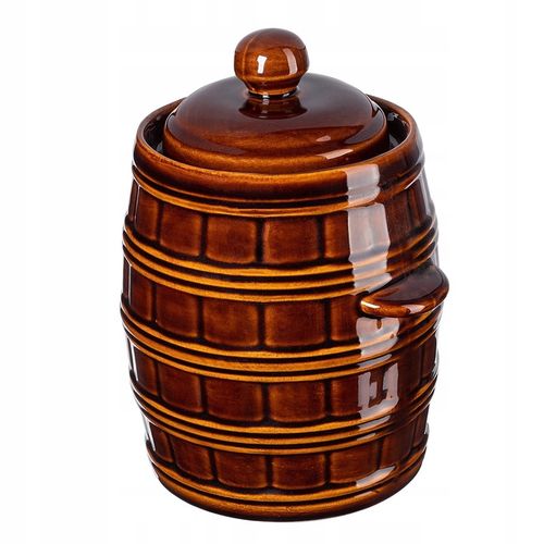 BECZKA KAMIONKA 12L GARNEK DO KISZENIA OGÓRKÓW KAPUSTY Z KOŁNIERZEM na Arena.pl