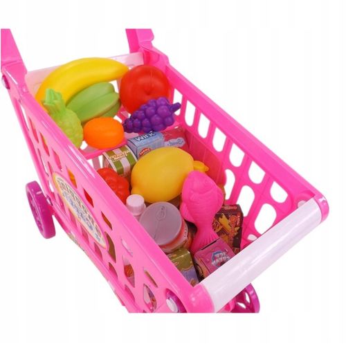 Duży wózek koszyk na zakupy akcesoria 28 el. 09R na Arena.pl