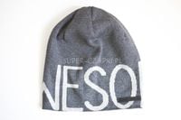 BROEL Dakota czapka dzianinowa dla chłopca grafit-szary 55-57