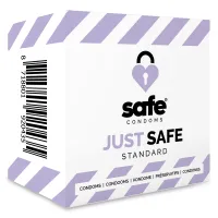safe just safe prezerwatywy 5 szt. anatomiczne lateksowe 56 mm