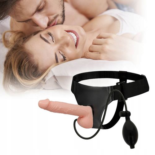 Strap-on dla kobiet, uprząż na pasku. Regulowany gadżet. na Arena.pl