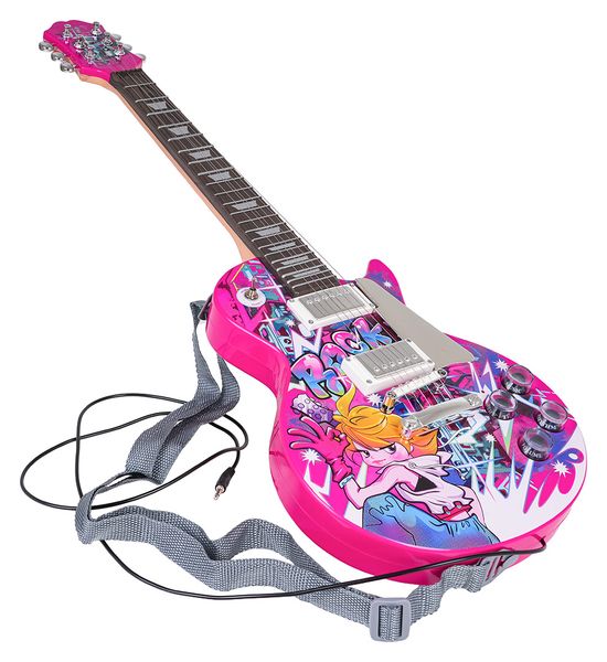 Zestaw Gitara + Wzmacniacz Różowy zdjęcie 6