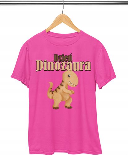 KOSZULKA DZIECIĘCA T-SHIRT - DZIEŃ DINOZAURA NIETYPOWE DNI - L 146-152 na Arena.pl