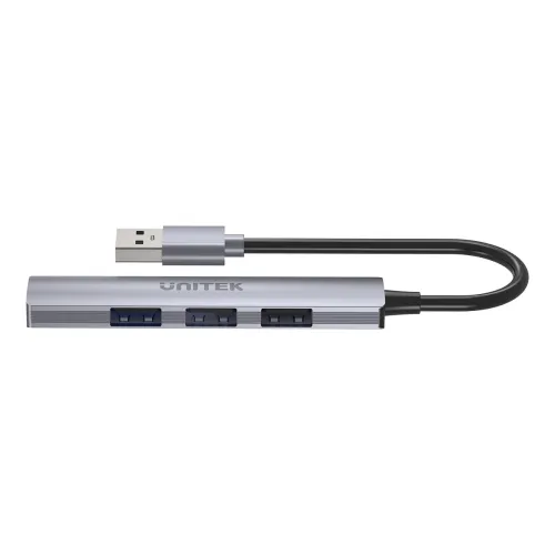 Unitek Hub USB-A 1*USB-A 5 Gbps, 3*USB-A 2.0 alu na Arena.pl