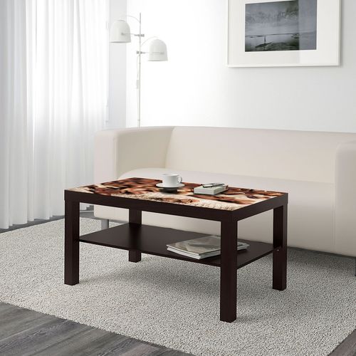 BLAT SZKLANY IKEA LACK Ziarna kawy z Twoim napisem 90x55cm 053a na Arena.pl