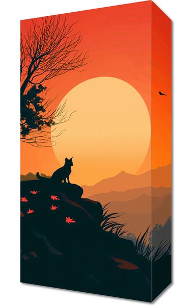 Obraz 20x40cm Kocie Wzgórze zdjęcie 1