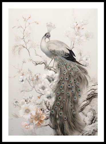 Plakat 42x59,4cm Pawia Gracja na Arena.pl