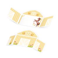 Zaproszenia urodzinowe Urocze Koniki, 6 szt.