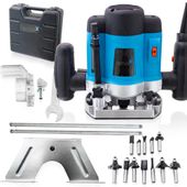 18364 FREZARKA DO KRAWĘDZI GÓRNOWRZECIONOWA 1200W W ZESTAWIE 12 GŁOWI