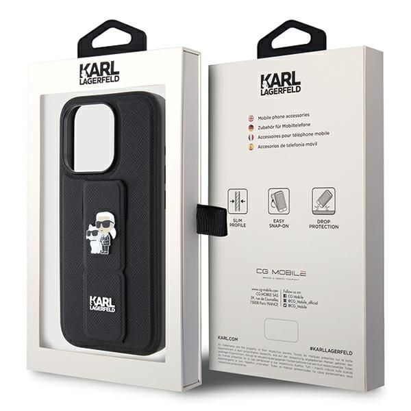 Etui Karl Lagerfeld do iPhone 14 Pro, Czarny zdjęcie 9