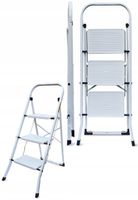 Drabina DRABINKA DOMOWA 3 STOPNIOWA SOLIDNA STAL