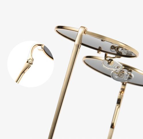 LENONKI Okulary Przeciwsłoneczne POLARYZACJA ZŁOTE na Arena.pl