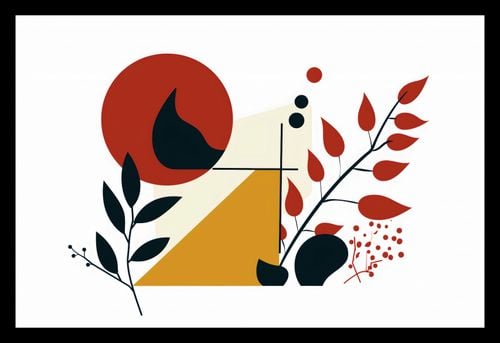 Plakat 30x20cm Ogień i Flora na Arena.pl