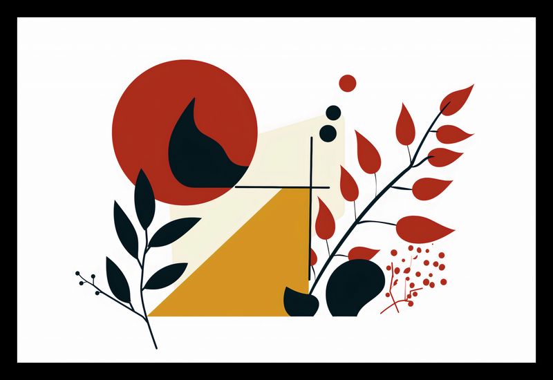 Plakat 30x20cm Ogień i Flora zdjęcie 2