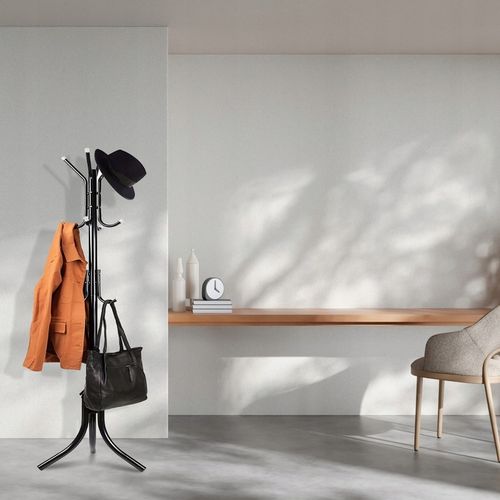 WIESZAK PODŁOGOWY STOJĄCY STOJAK LOFT NA UBRANIA KURTKI 12 RAMION 3 na Arena.pl