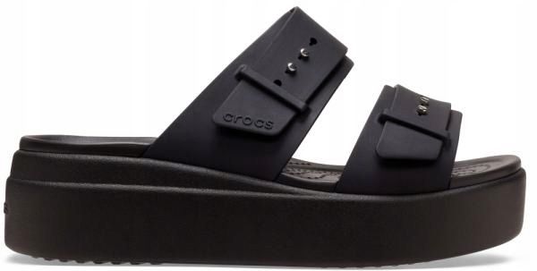 Damskie Buty Sandały Platforma Crocs Brooklyn 207431 Low Wedge 37-38 zdjęcie 3