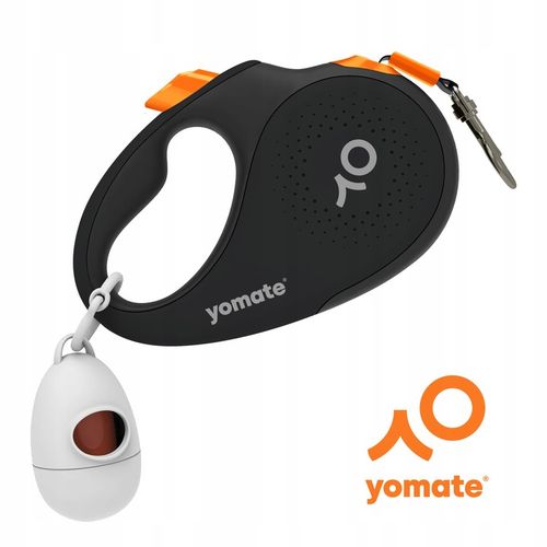 LEKKA i WYGODNA SMYCZ AUTOMATYCZNA dla MAŁEGO PSA / BLOKADA ZWIJANA TAŚMA na Arena.pl