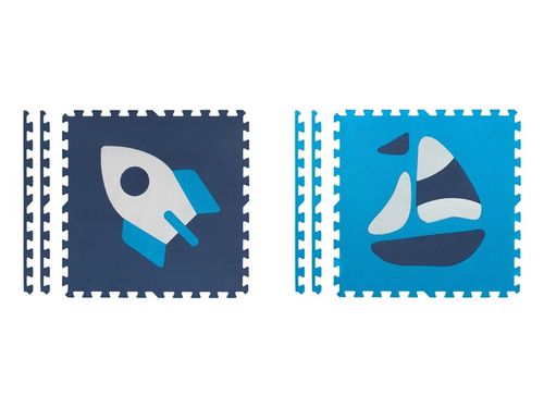 MATA PIANKOWA EVA PUZZLE MIĘKKA DLA DZIECI POJAZDY 180x180cm RICOKIDS na Arena.pl