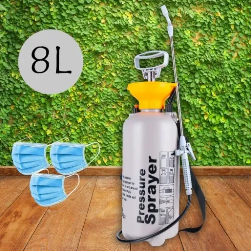 OPRYSKIWACZ OGRODOWY CIŚNIENIOWY RĘCZNY DŁUGA LANCA 8L SPRYSKIWACZ na Arena.pl