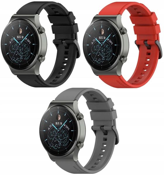 3x PASEK DO HUAWEI WATCH GT 2 3 4 GT2 GT3 GT4 PRO GT2e 2e 46MM 48MM|KOLORY zdjęcie 8