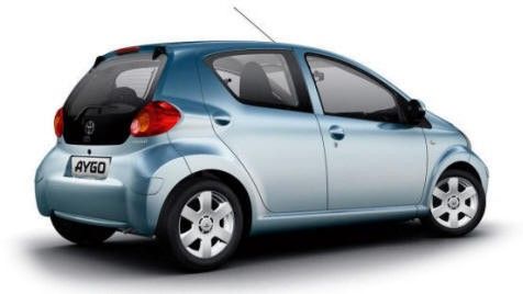 Owiewki Toyota AYGO I 5-drzwi HTB 2005-2014r. PRZODY na Arena.pl