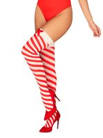 bielizna kissmas pończochy czerwone l/xl