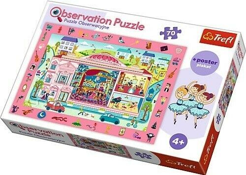 PUZZLE OBSERWACYJNE 70 ELEMENTÓW OPERA TREFL na Arena.pl