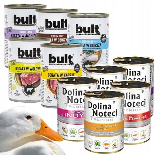 DOLINA NOTECI TUF TUF MIX SMAKÓW 10x 800g BEZ RYB I KURCZAKA na Arena.pl