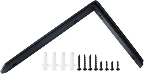 Wsporniki półek wspornik ścienny czarny 2 szt na Arena.pl