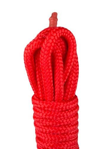 Wiązania-Red Bondage Rope - 5m zdjęcie 3