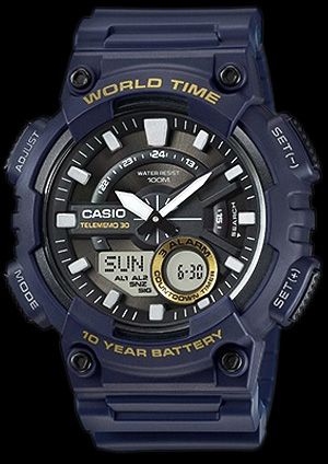 Casio AEQ-110W-2AVEF - 10BAR VOXE+ PUDEŁKO na Arena.pl