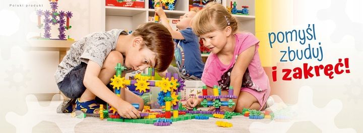 KORBO RUCHOME KLOCKI KONSTRUKCYJNE Basic 120 el. zdjęcie 4