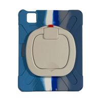 Pancerne Etui z Obrotową Podstawką do iPad Air 4/5 10.9 Cal Niebieskie